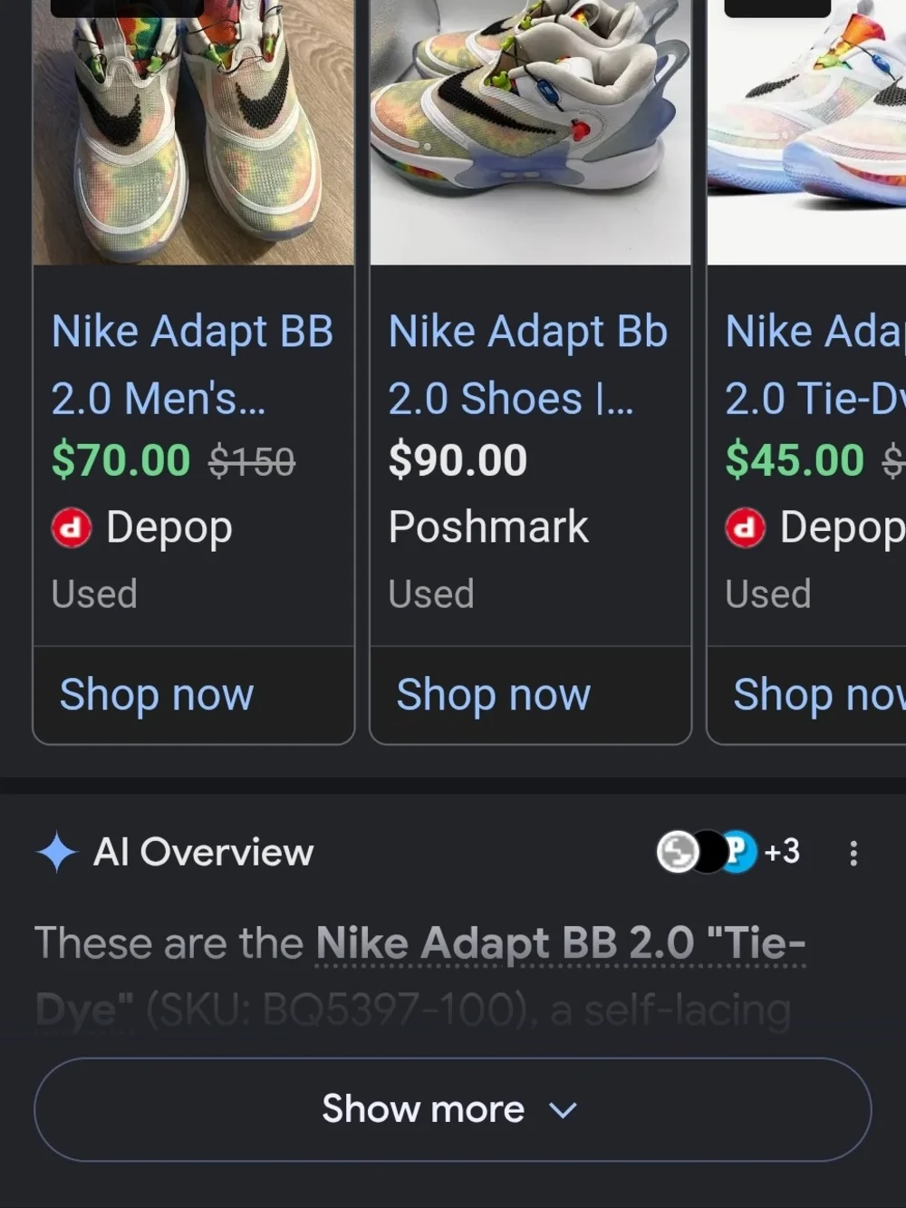 ￼  +3  The Nike Adapt BB 2.0 